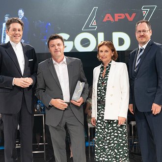 APV gewinnt Exportpreis in Gold 2022
